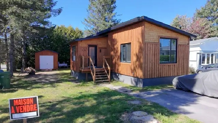 Maison 2 chambres, 1 salle de bain à vendre