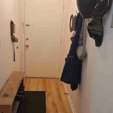 31/2 apartment 1 bedroom 1 bathroom kitchen and living room