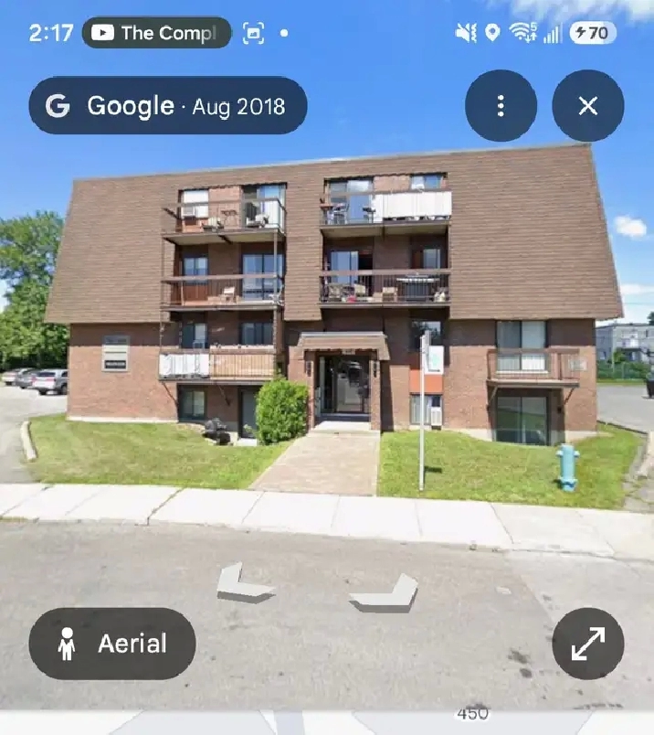 Apartement à louer! Cession de bail!