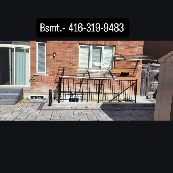 2 BEDRMS   1 WASHRM LEGAL BASEMT.- MCVEAN/CASTLEMORE  FOR LEASE