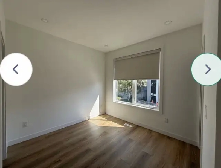 Spacious Bedroom with Ensuite Bathroom and Walk-in Closet Oct. 1