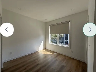 Spacious Bedroom with Ensuite Bathroom and Walk-in Closet Oct. 1