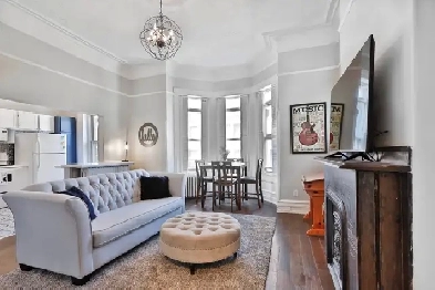 (U3)  UPTOWN FULLY  FURNISHED 1 BED- 176 GERMAIN ST
