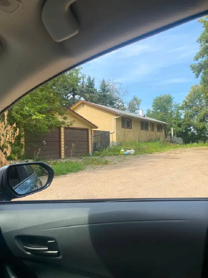 Double Unheated Garage at my farm in SW Edm city limit
