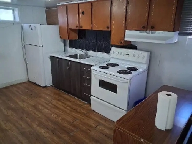 One Full Size Bedroom Basement Apartment Available In Malton NOW