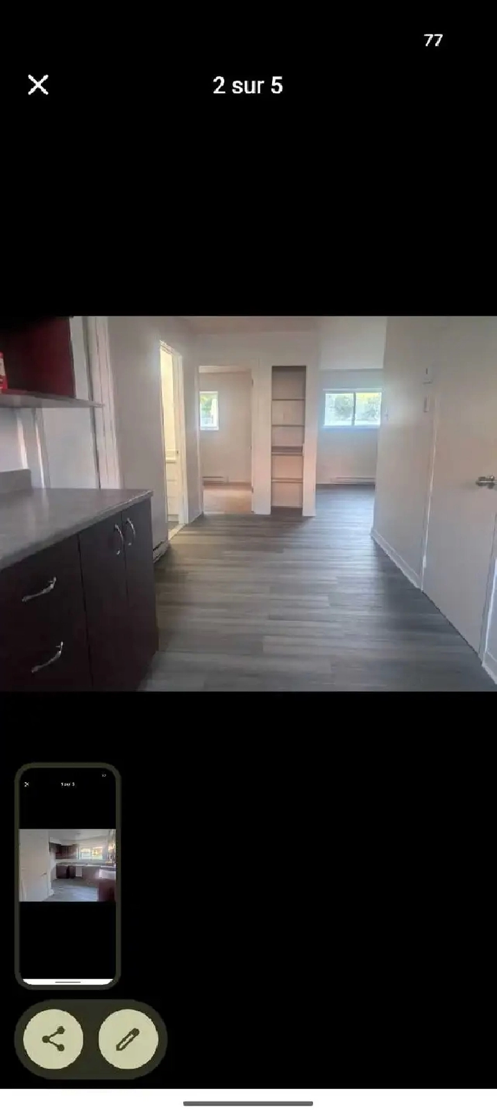 logement 41/2  à Longueuil