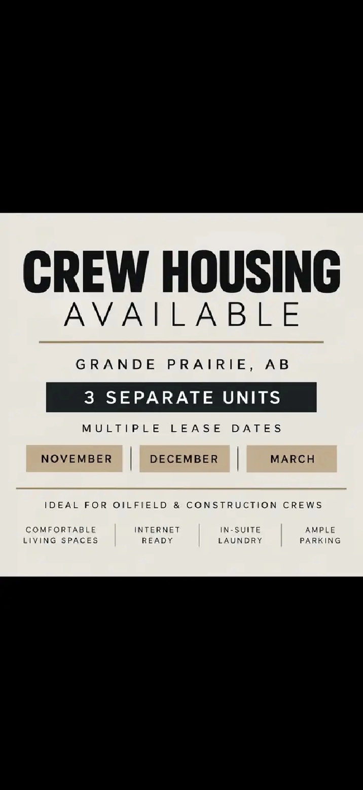 crew housing