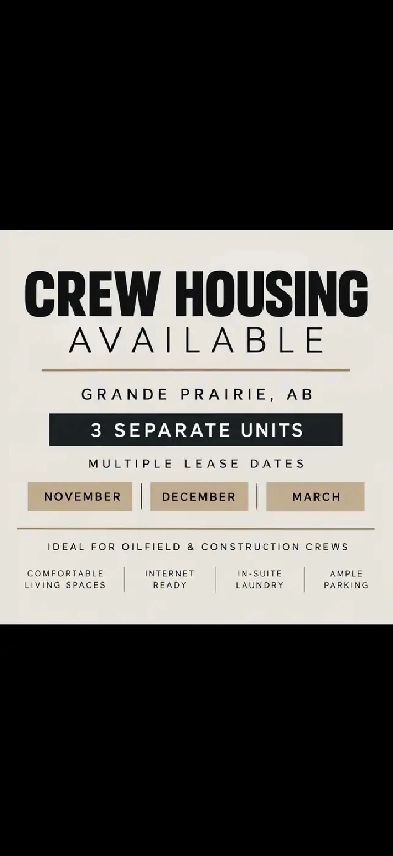 crew housing