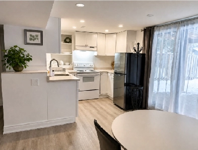 LONG-TERM/SHORT-TERM FURNISHED PRIVATE APARTMENT NORTH YORK