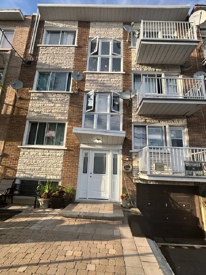 Appartement 5 1/2 à louer : spacieux avec bel éclairage naturel