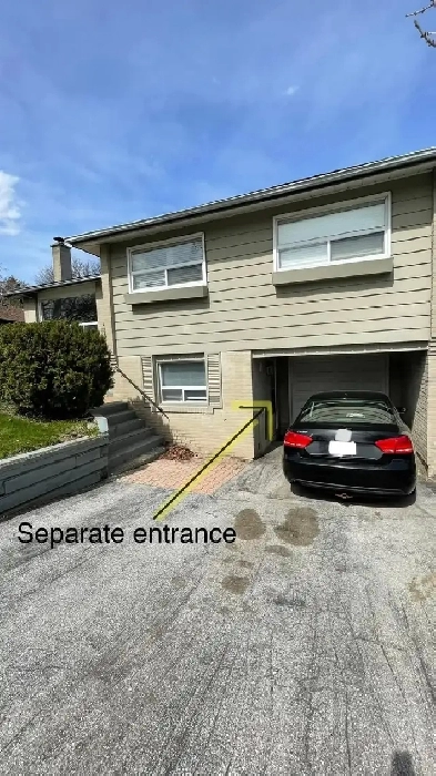 3 Bedroom Basement Apartment for Rent in Scarborough