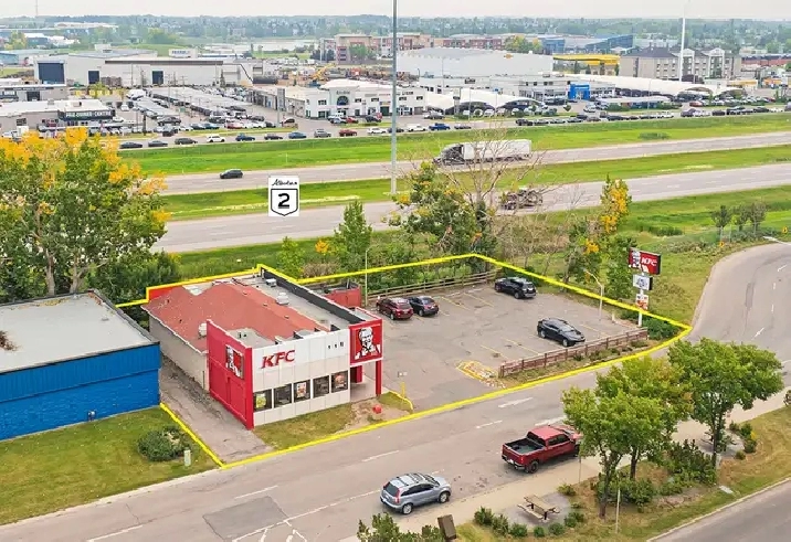 High Profile Redevelopment Site in Airdrie - For Sale