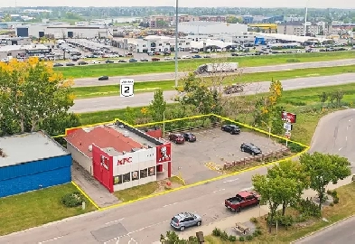 High Profile Redevelopment Site in Airdrie - For Sale