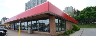 5,597 sq ft Corner Retail Unit for Lease – Dixie & Queen