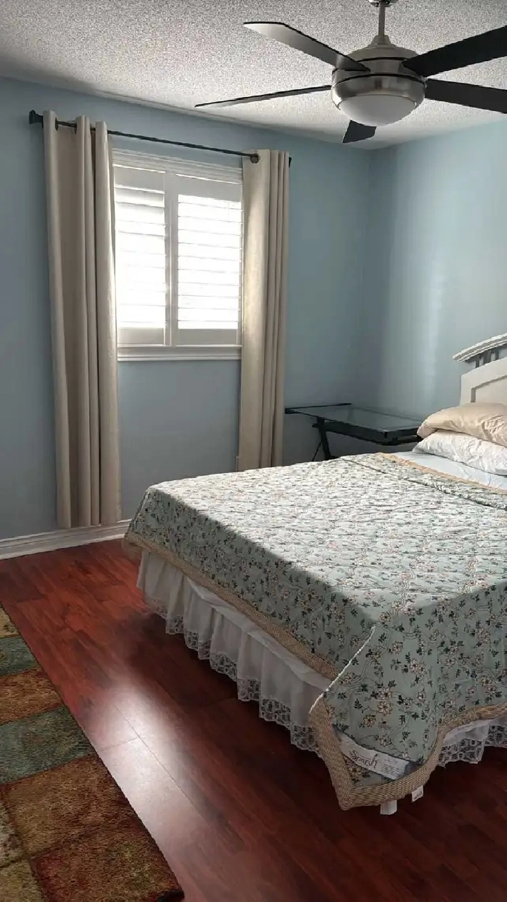 upstairs private furnished room