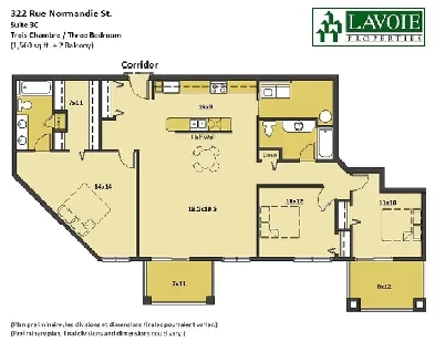 Spacious 3 Bedroom Apartment