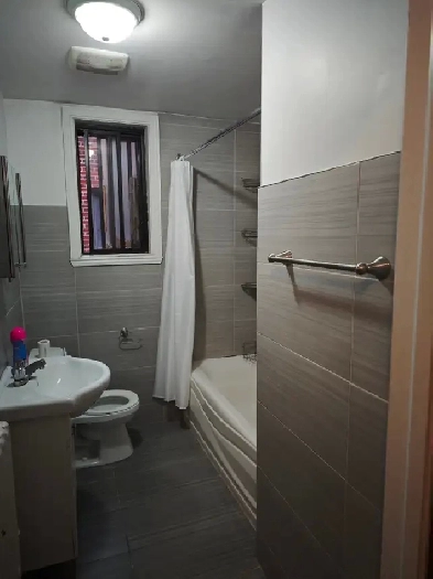 Renovated Bathroom large 3 ½ w/one bedroom in CDN. Oct/Nov