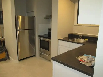 2 bedroom, 1 bath with 5 appliances