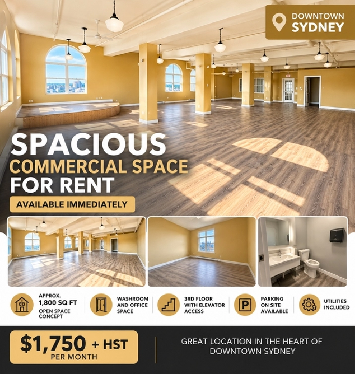 Commercial Office Space for Rent in Downtown Sydney