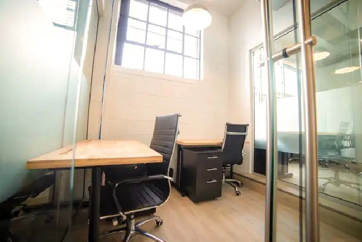 2-Person Private Office with Natural Light — Office146 | South E