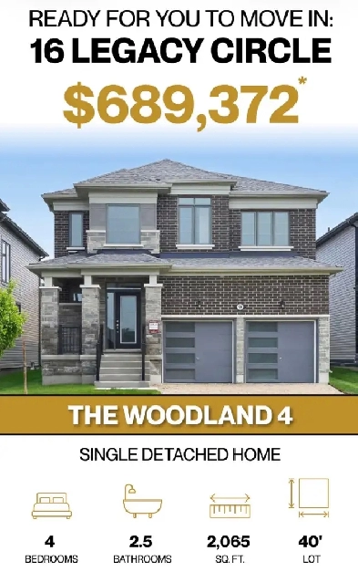 beautiful brand new House move in ready