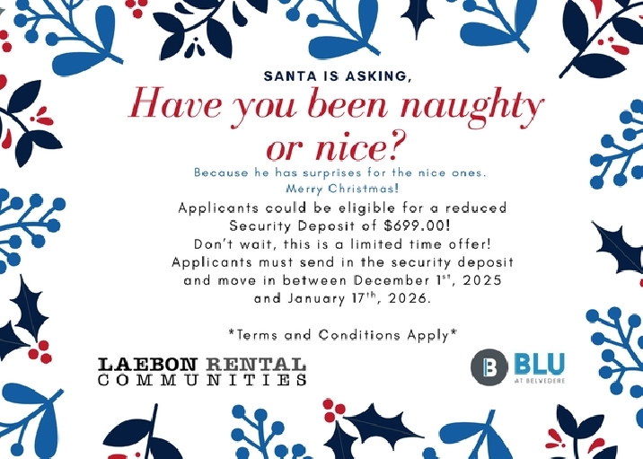 Blu at Belvedere – Lease Now!