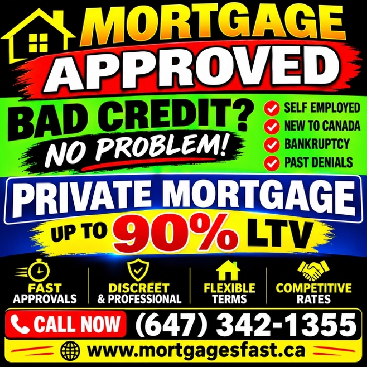 ⚡PRIVATE MORTGAGE⚡SECOND MORTGAGE⚡647-342-1355⚡MORTGAGESS.CA⚡
