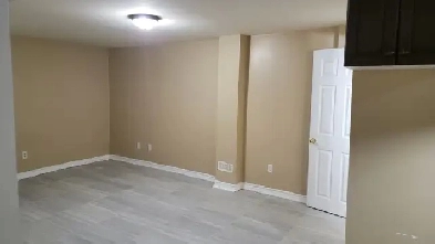1 Bedroom Basement Apartment at Keele Street and McNaughton Rd