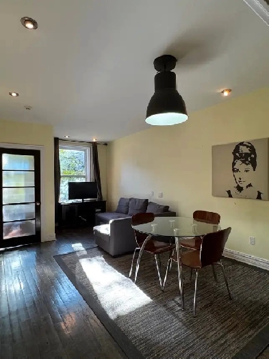 2 ch. entièrement meublé avec cour privée Plateau-Mont-Royal