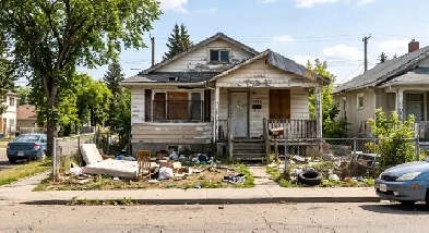 We buy houses in Edmonton, as they sit