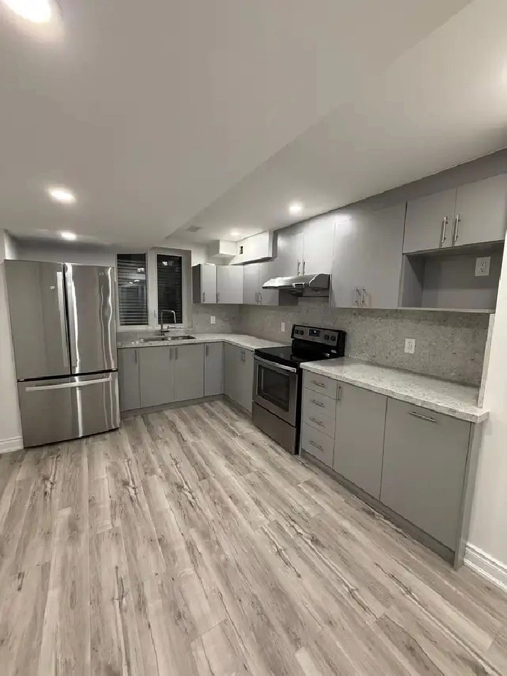 Modern 2 Bedroom, 2 Bath Basement | Separate Entrance |