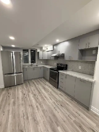 Modern 2 Bedroom, 2 Bath Basement | Separate Entrance |