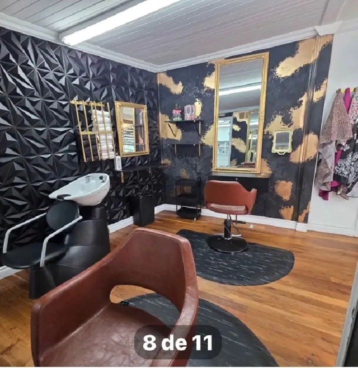 ✨ ESPACE DE BARBIER/COIFFURE À LOUER SAINT-JÉRÔME ✨