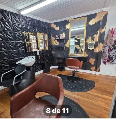 ✨ ESPACE DE BARBIER/COIFFURE À LOUER SAINT-JÉRÔME ✨