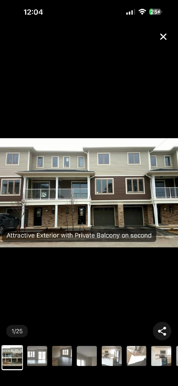 3 bedroom 3 bathrooms Townhouse for rent in St Catherines