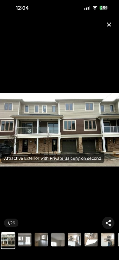3 bedroom 3 bathrooms Townhouse for rent in St Catherines