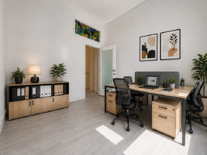 Suite 134-103 – Flexible Office Suite with Two Private Rooms