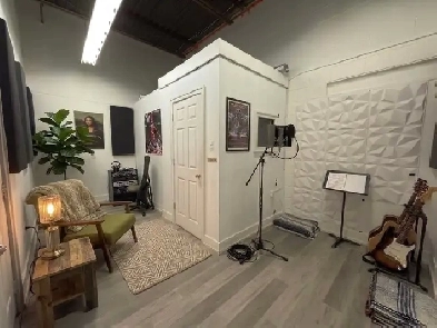 SUITE 219.  Professional Recording Studio for Rent