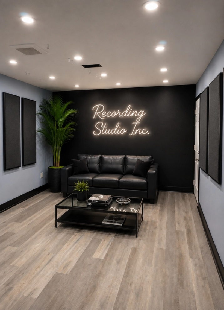Suite 124-257 – Elevated Creative Studio with Treated Booth Area