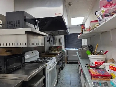 Restaurant with equipment for rent.
