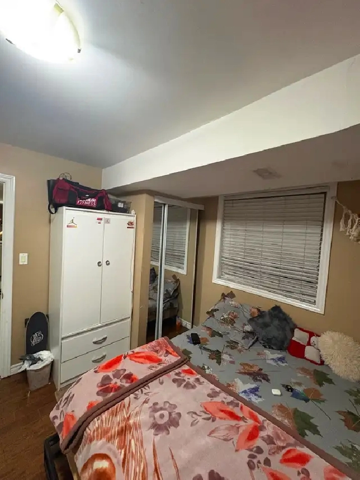 Sharing room available for 3 in a walkout basement