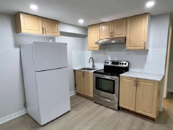 RENOVATED STUDIO BASEMENT APARTMENT FOR RENT IN BRAMPTON