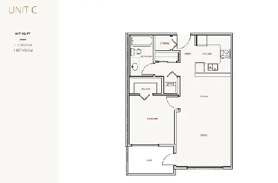 1 Bedroom Apartment for Rent - 657 Redington Avenue
