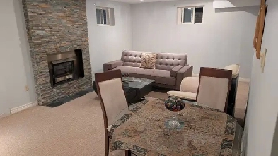 1300 Sq Ft 1 Bedroom Basement Apartment in  Royal Orchard