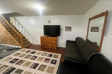2 Beds, 1 Bath walkout bsmt for rent  - Square One