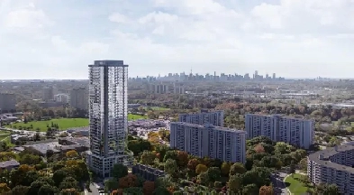 Brand-New 2-Bedroom, 2-Bathroom Condo for Lease at Metro Park