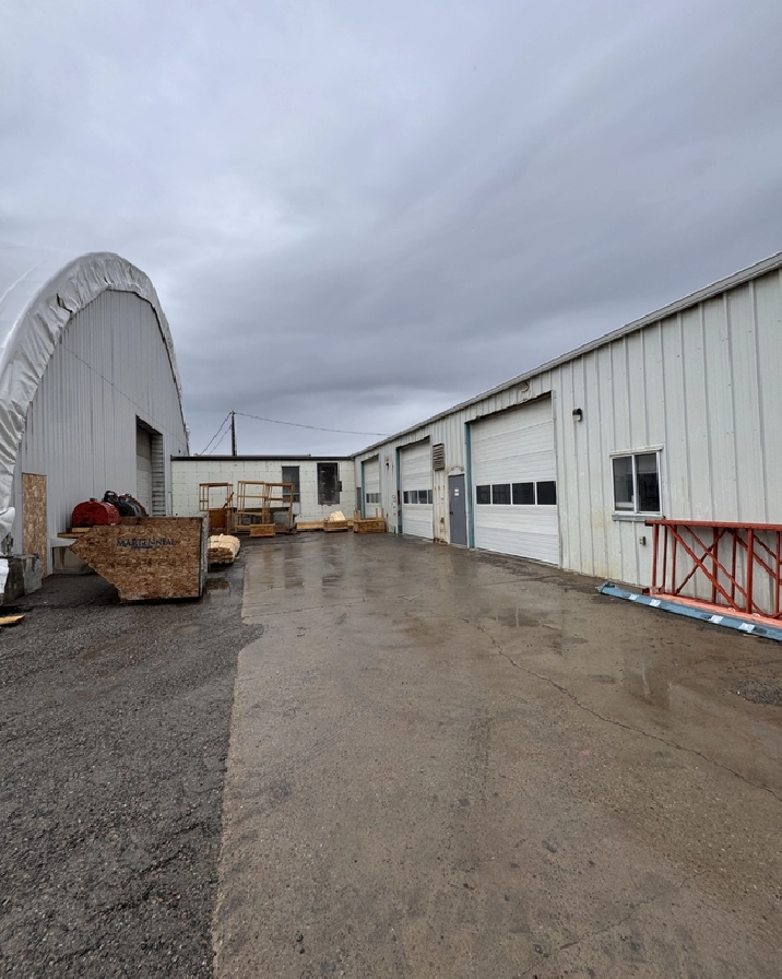 Commercial Shop, Office and Yard Space Available for Lease