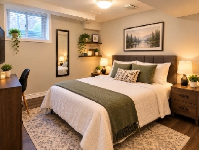 2 Bed Basement for rent avaliable