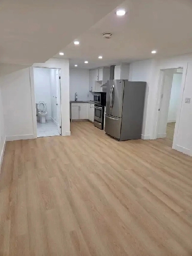 2 bedroom basement with private entrance for rent