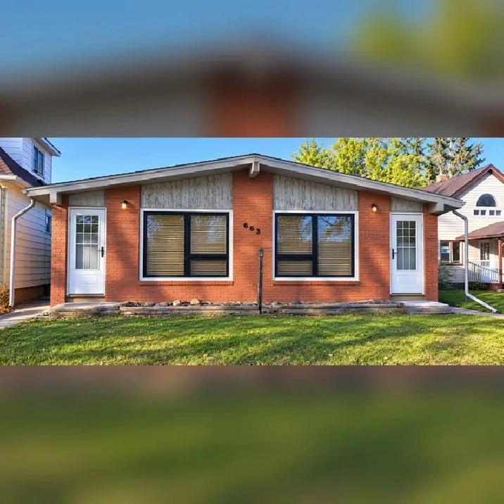$900 – 2 Bedroom Half Duplex   Garage – Water/Sewer Included!